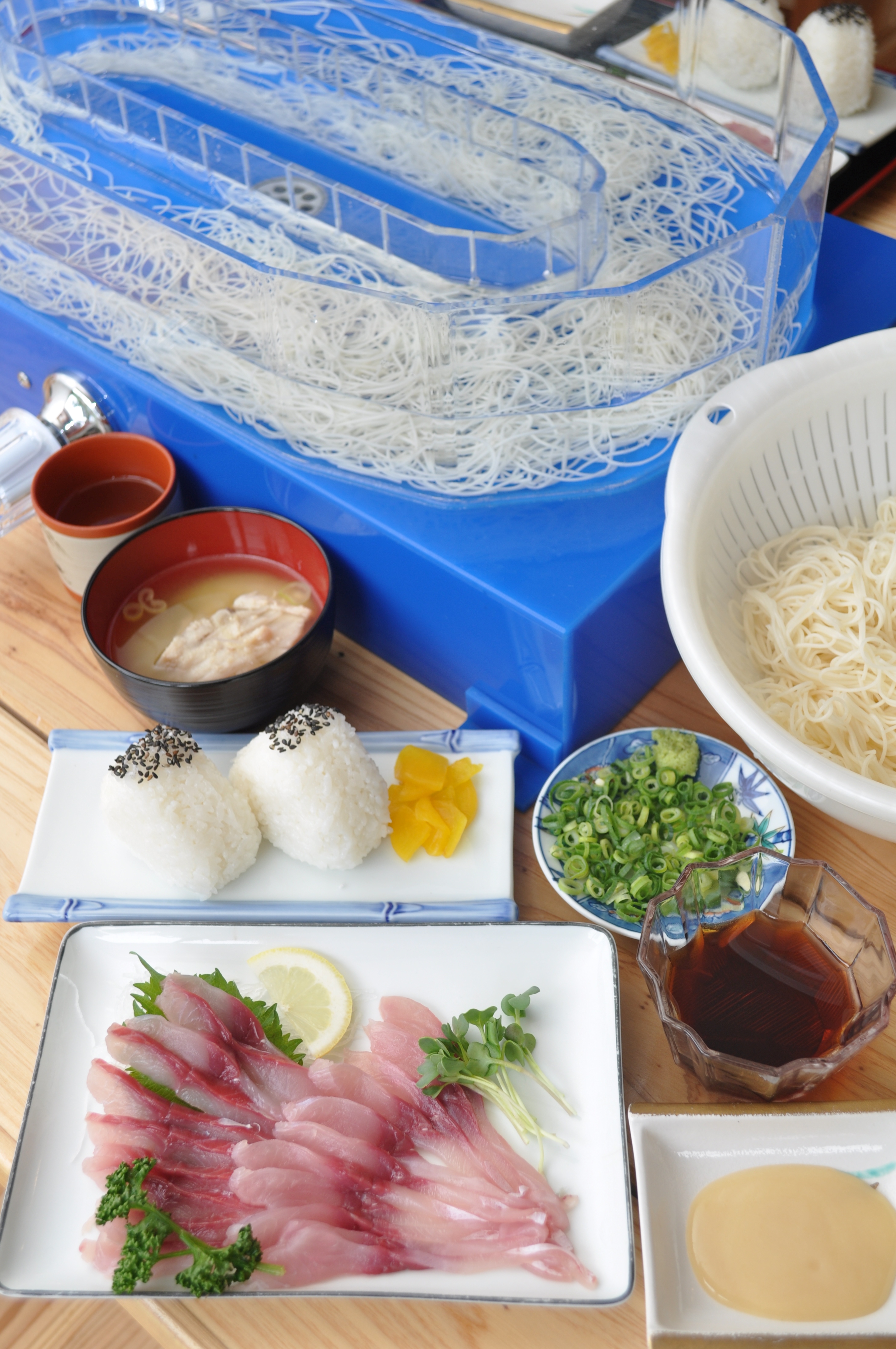 大重谷水源 こい料理 そうめん流し カゴシマプラス