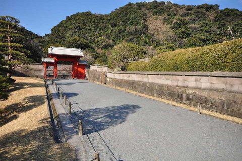 仙巌園 錫門