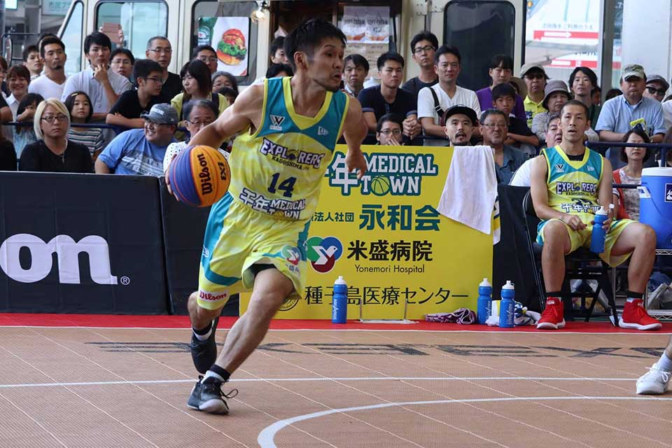 【3×3.EXE PREMIER EXPLORES KAGOSHIMA 地元戦】迫力のプロバスケ『3×3』を見よ！