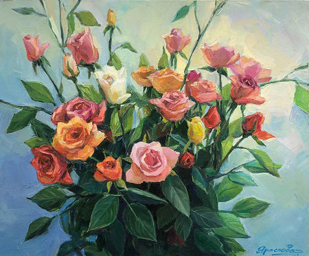 【鹿児島市】”Flower extravaganza”ヤロスラヴァの花アート